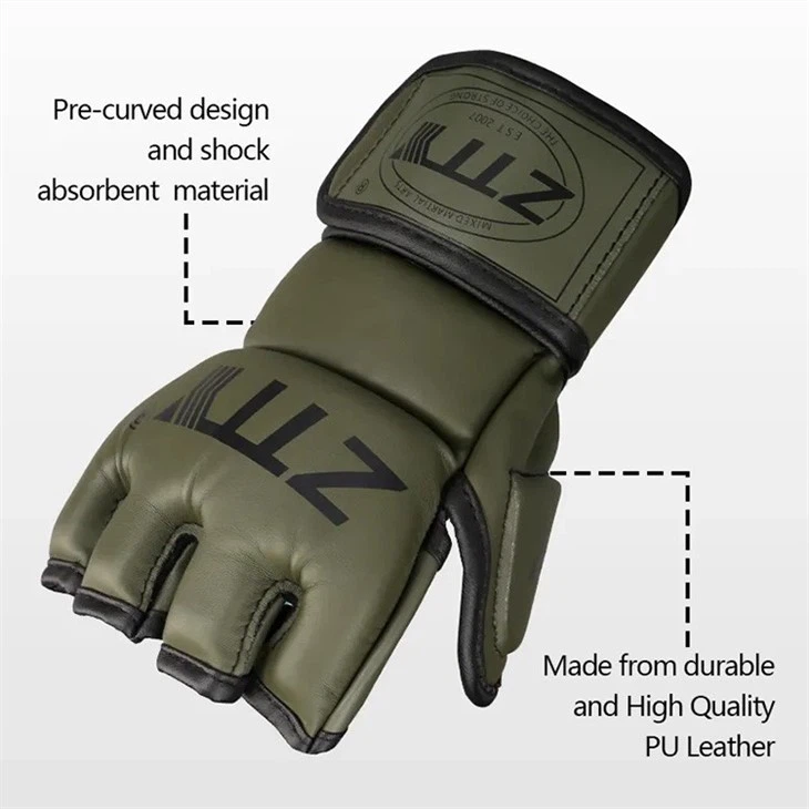 Half Finger Figh mma gloves